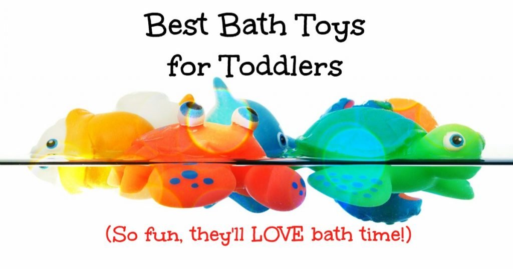 Best bath toys for toddlers to keep happy while in the bathtub!