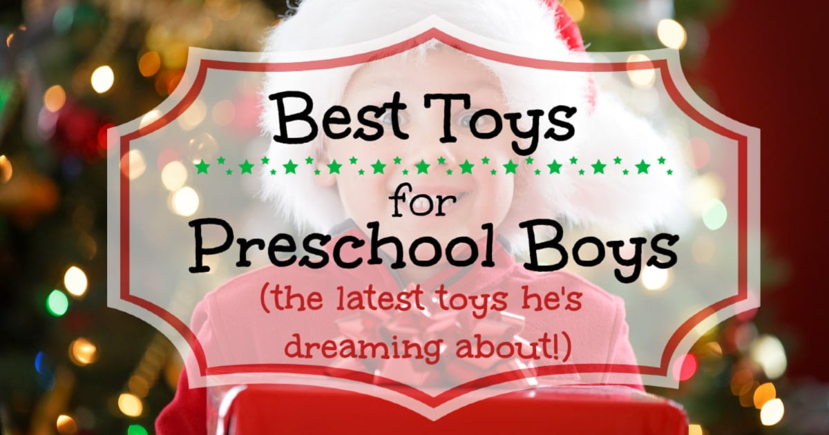 preschool boy toys