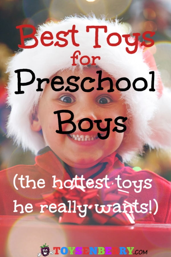 The best toys for preschool boys will have the preschooler on your gift list grinning like the Cheshire Cat! Check out all the latest hot toys that 3 and 4 year old boys want!