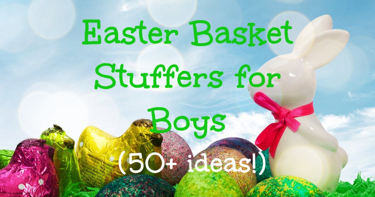 Easter basket ideas for boys