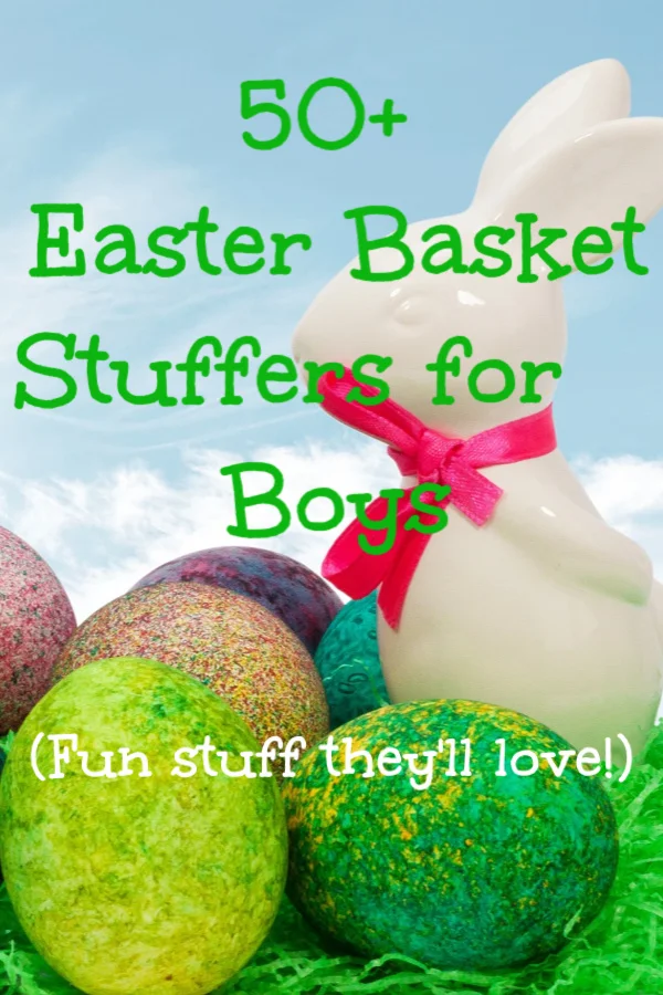 Easter basket ideas for boys